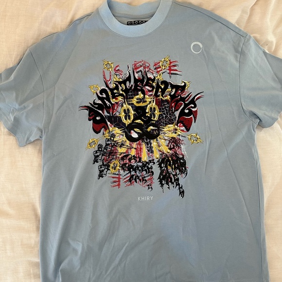 Custom KHIRY designed Juneteenth teeshirt baby blue large - Picture 2 of 8